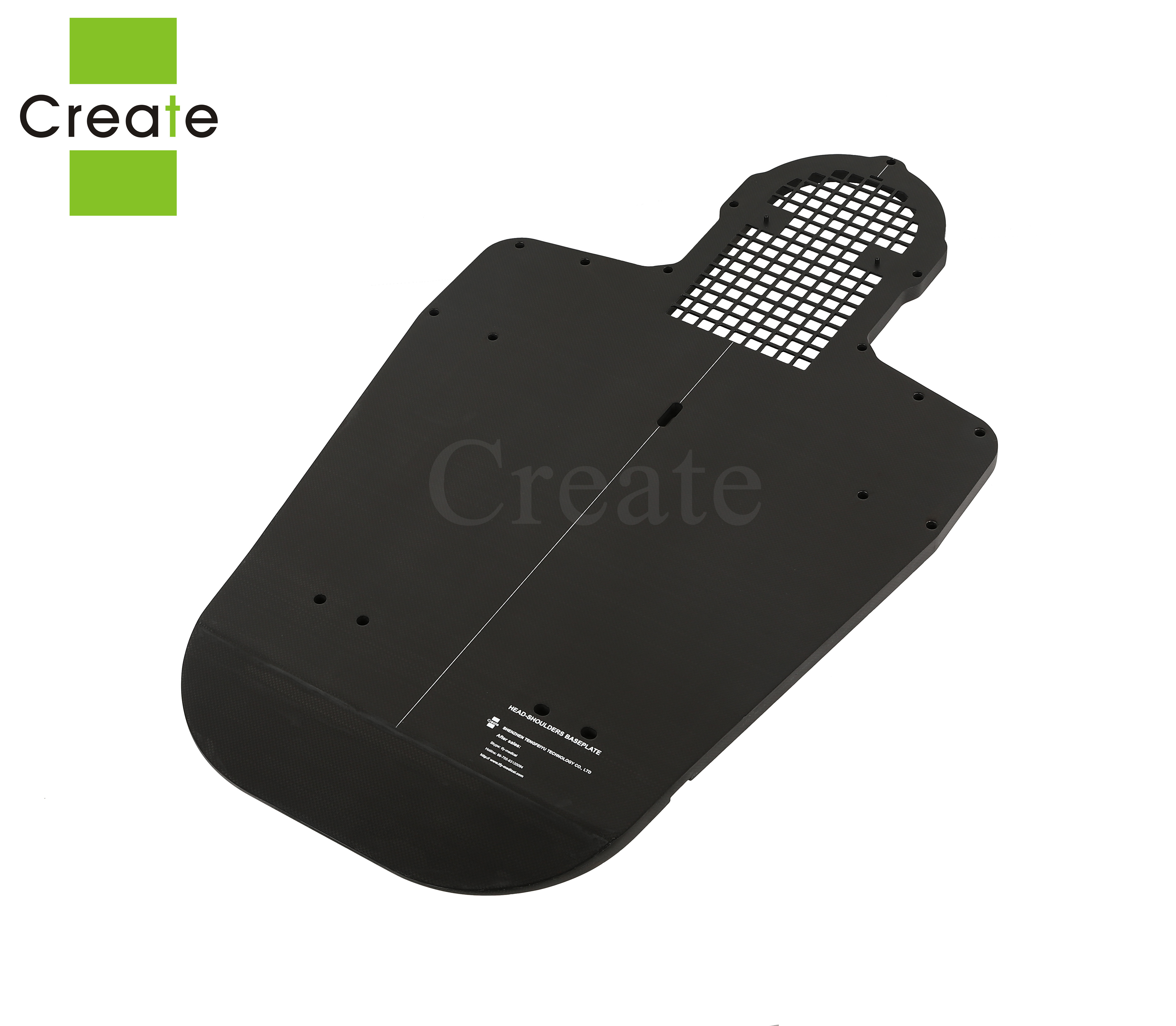 Portable head shoulder Baseplate For head shoulder With CIVCO Type Mask